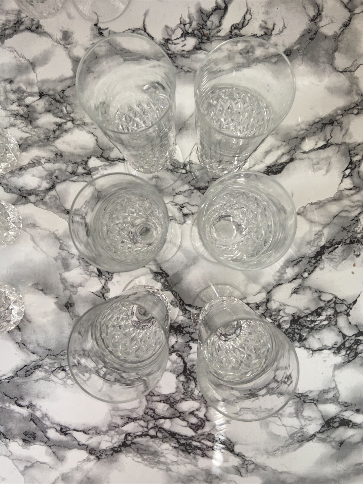 Verres en cristal (12 pièces)