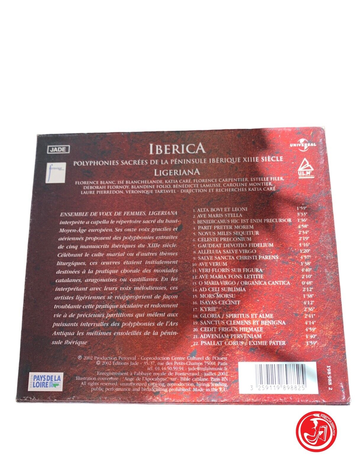 Ligeriana, Katia Caré - Iberica - Polyphonies Sacrées De La Péninsule Ibérique