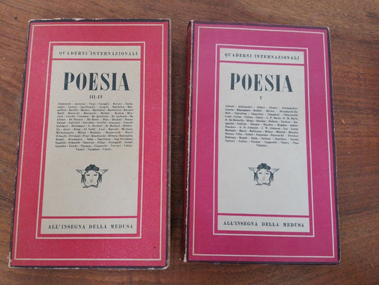 International Notebooks, POETRY, Vol. III-IV/V, Mondadori 1946