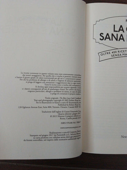 Cuisine Saine et Légère, 2 volumes, Robert Rose, Newton Compton Ed, 2017