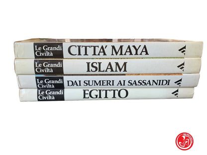 Le grandi civiltà 4 volumi - Mondadori 1970