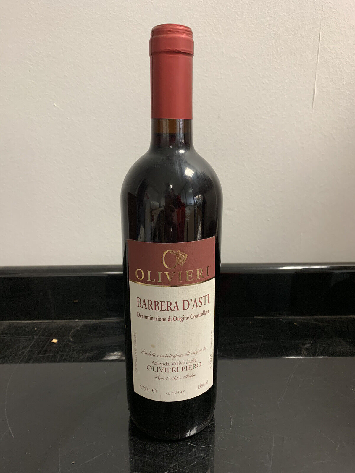 Bouteille Olivieri Piero - Barbera d'Asti