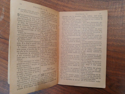 Les Proverbes de Salomon, Dépositaire des Saintes Écritures, 1911 RARE