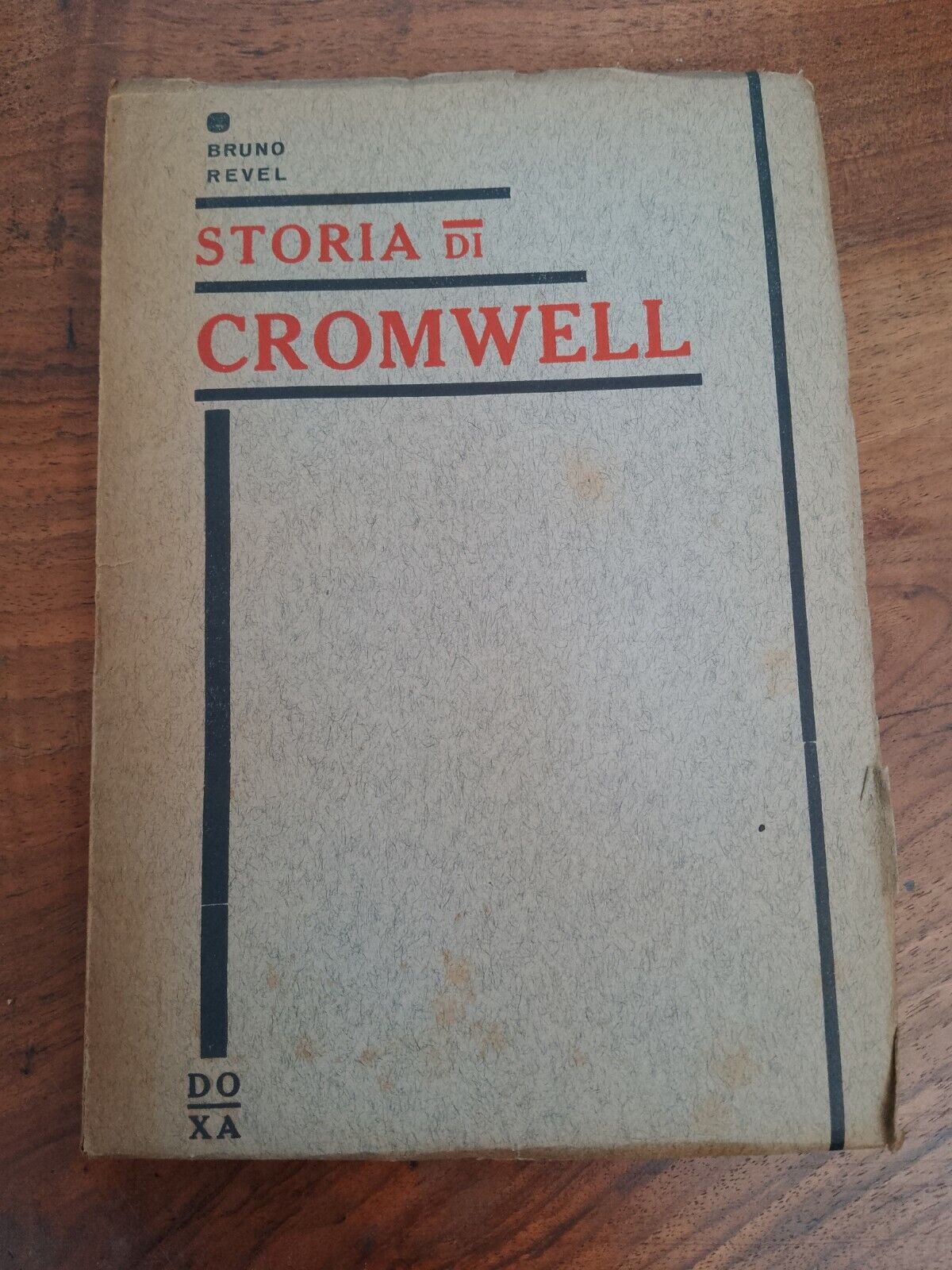 L'histoire de Cromwell, Revel Bruno, Doxa 1930