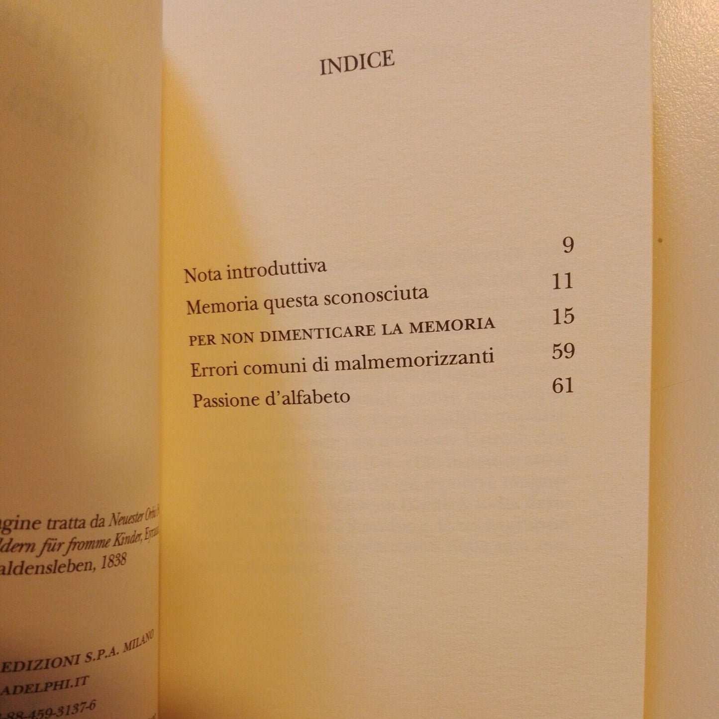 Pour ne pas oublier le souvenir - G. Ceronetti, Adelphi éd., 2016