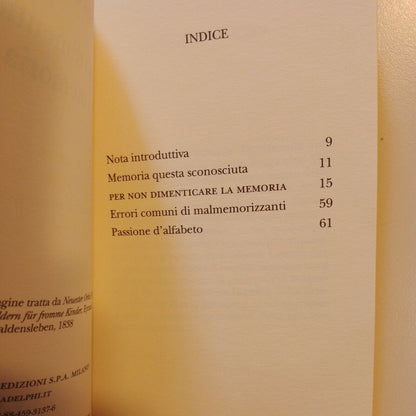 Pour ne pas oublier le souvenir - G. Ceronetti, Adelphi éd., 2016