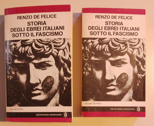 Renzo De Felice, HISTORY OF ITALIAN JEWS UNDER FASCISM, vol. I/II, 1977