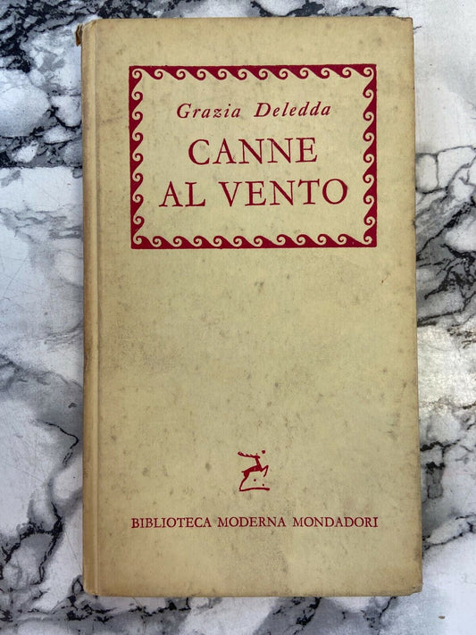 Libro - G. Deledda - Canne al vento