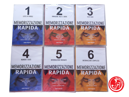 Memorizzazione rapida - 6 dvd