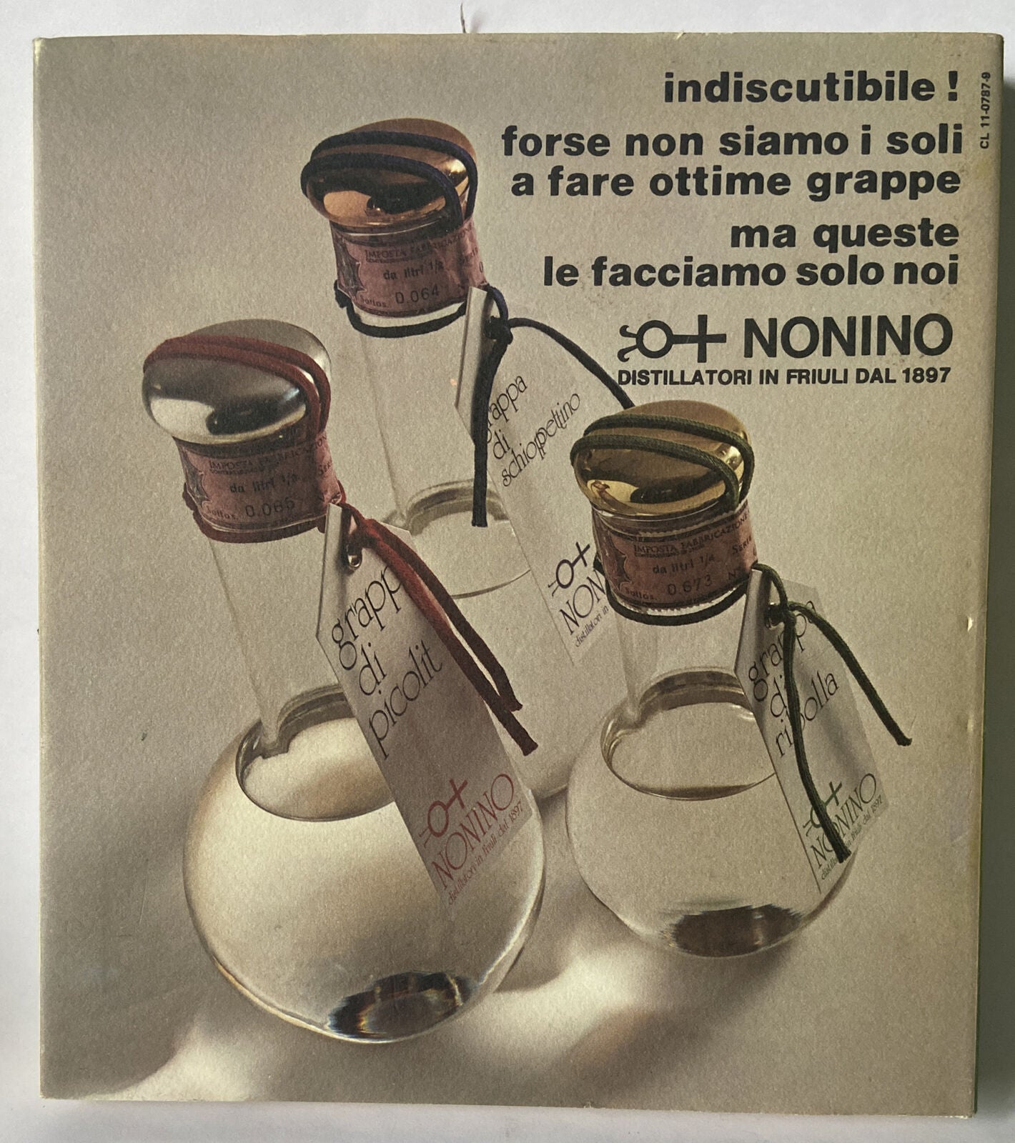 Catalogo Delle Grappe Bolaffi