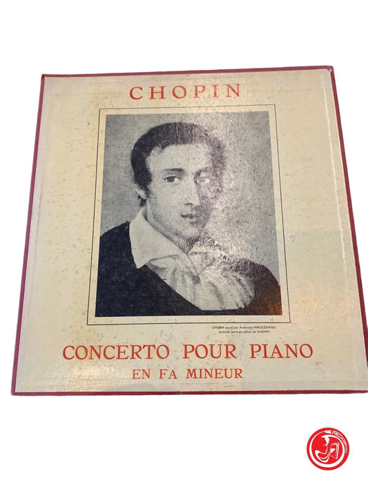 Chopin - Concerto pour piano en fa mineur