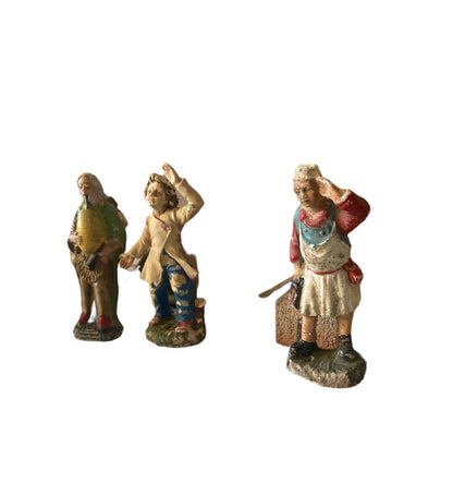 Figurines for the nativity scene