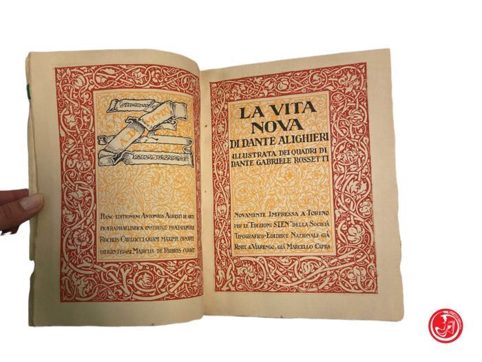La vita nova di Dante. Dantis amor