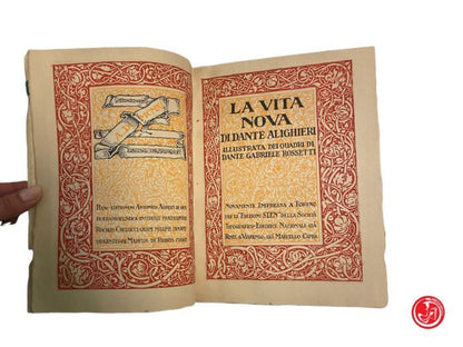 La vita nova di Dante. Dantis amor