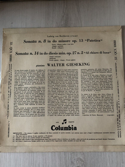 Walter Gieseking - Sonate de Beethoven n.8 po.13 - sonate n.14