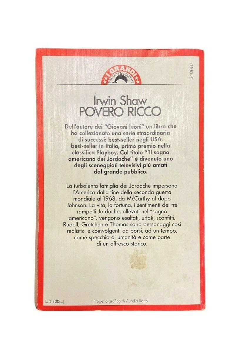 I. Shaw - Povero ricco