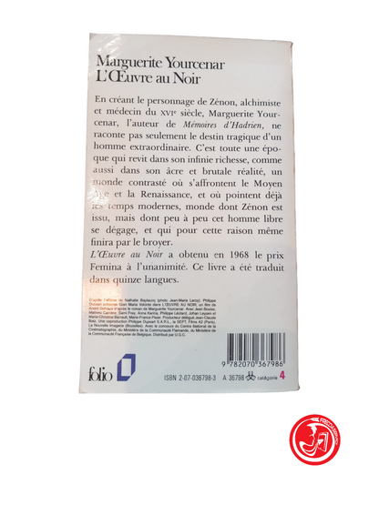 L'Oeuvre au Noir - Marguerite Yourcenar