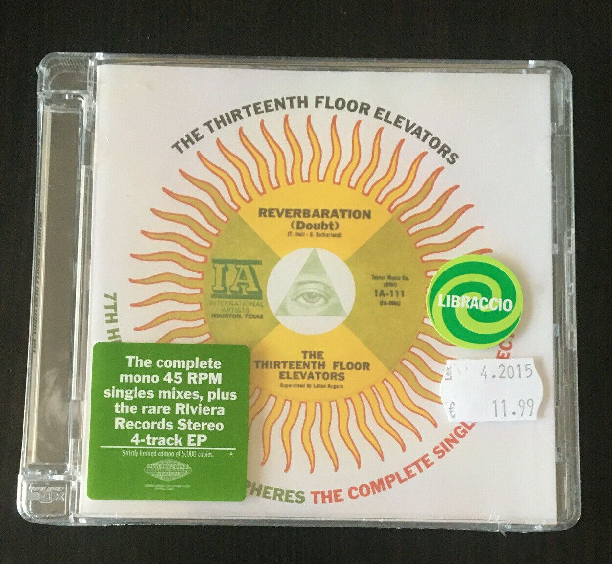 13th/Thirteenth Floor Elevators Complete Singles Collection 2-CD NEW SEALED