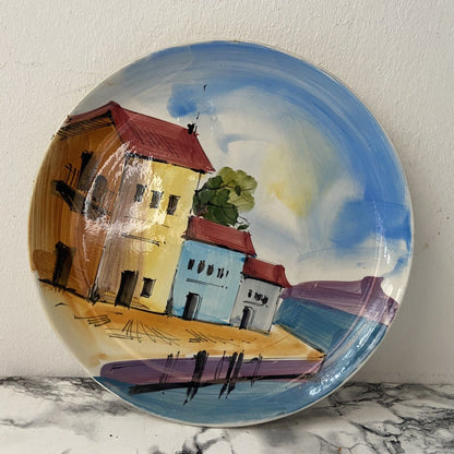 Ceramic plate Made in Italy