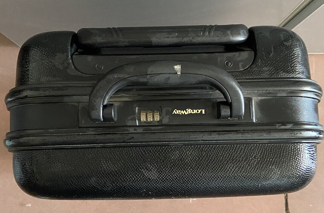 Longway Rigid Black Suitcase