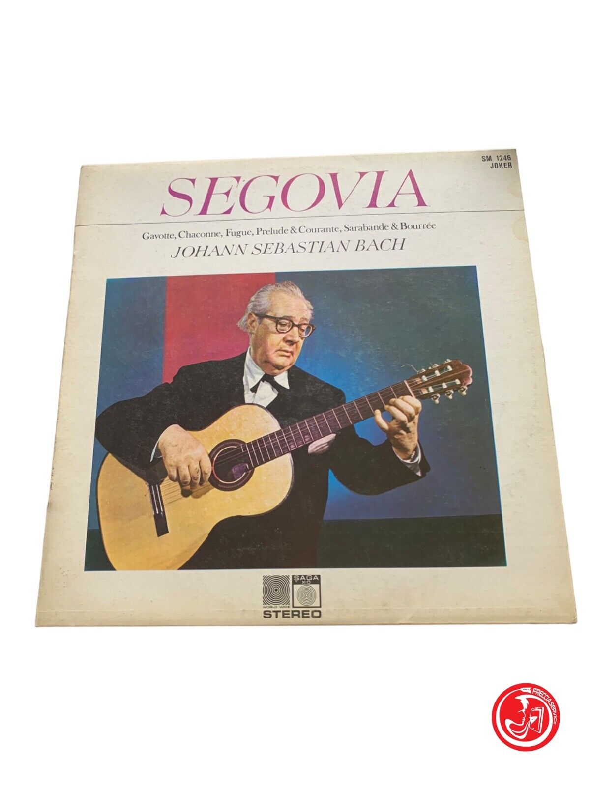 Segovia - Johann Sebastian Bach - Segovia Plays Bach