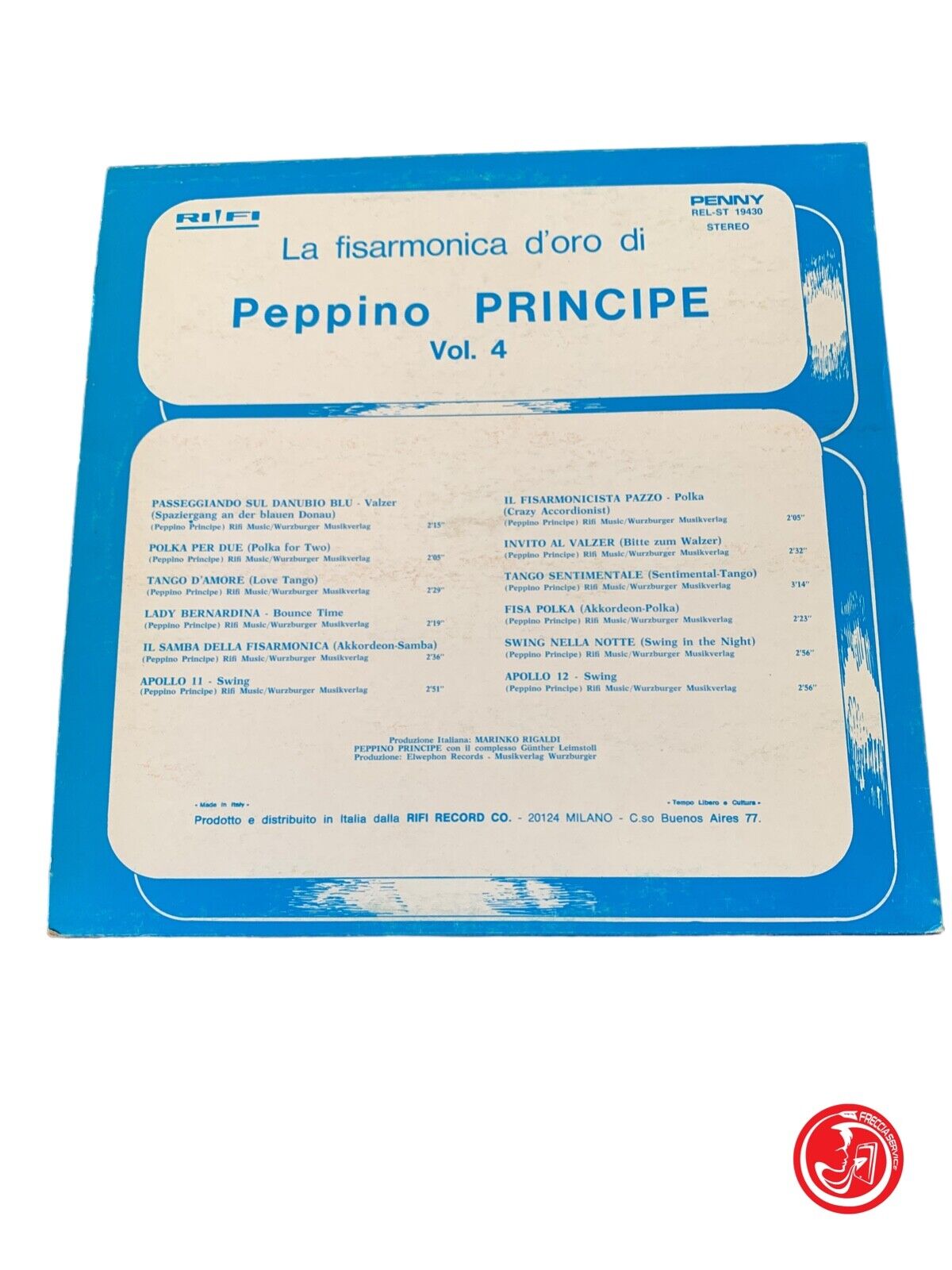 Peppino Principe - L'accordéon doré de Peppino Principe