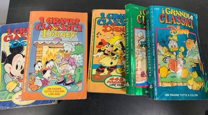 I grandi classici Disney anni 80/90