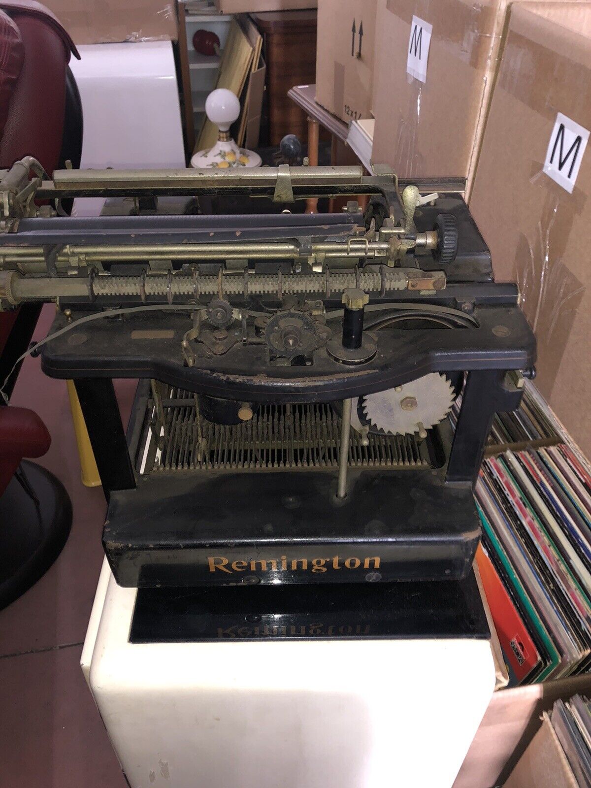 MACCHINA DA SCRIVERE REMINGTON N 10 CON CUSTODIA