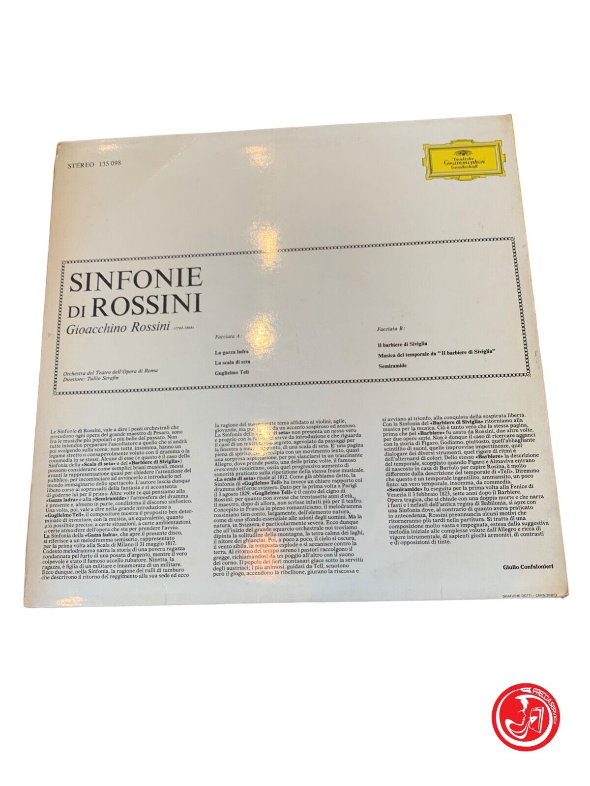 Gioacchino Rossini - Sinfonie Di Rossini