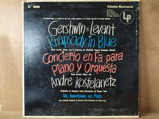 Gershwin Levant - Rhapsodie en bleu 