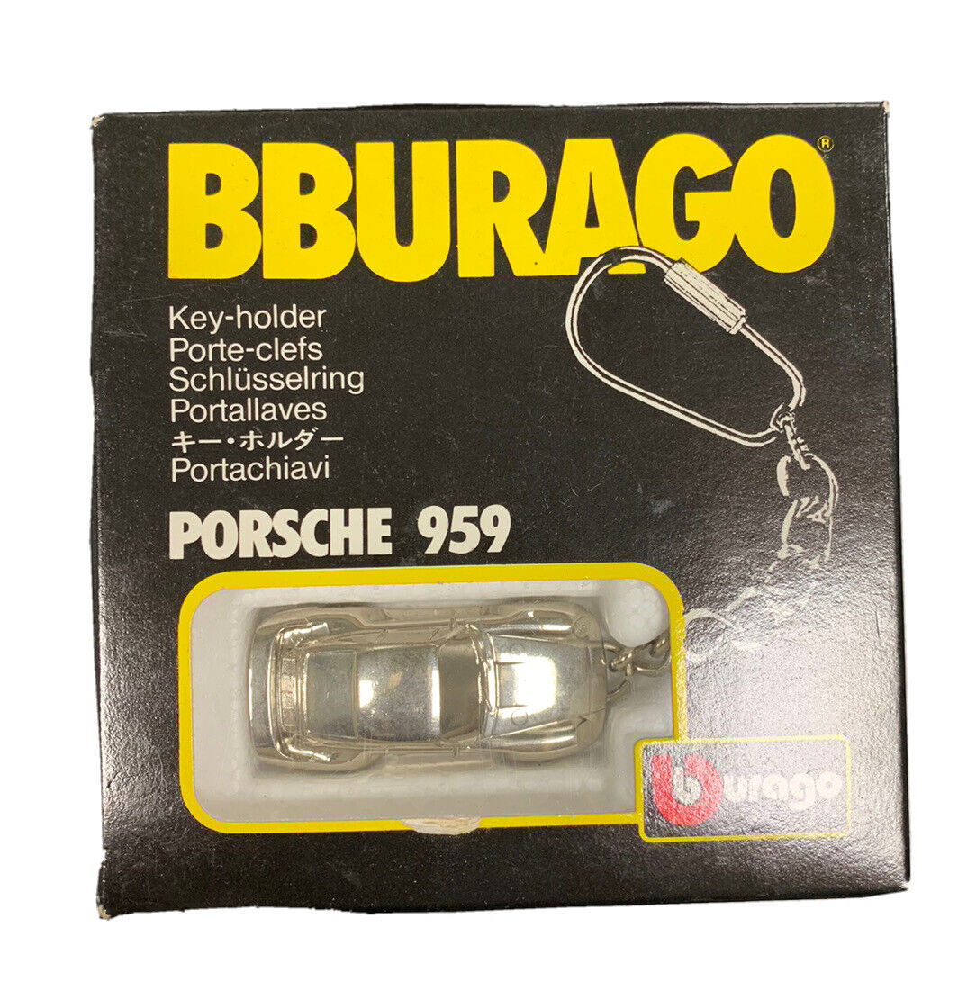 Portachiavi Vintage Burago Porsche 959