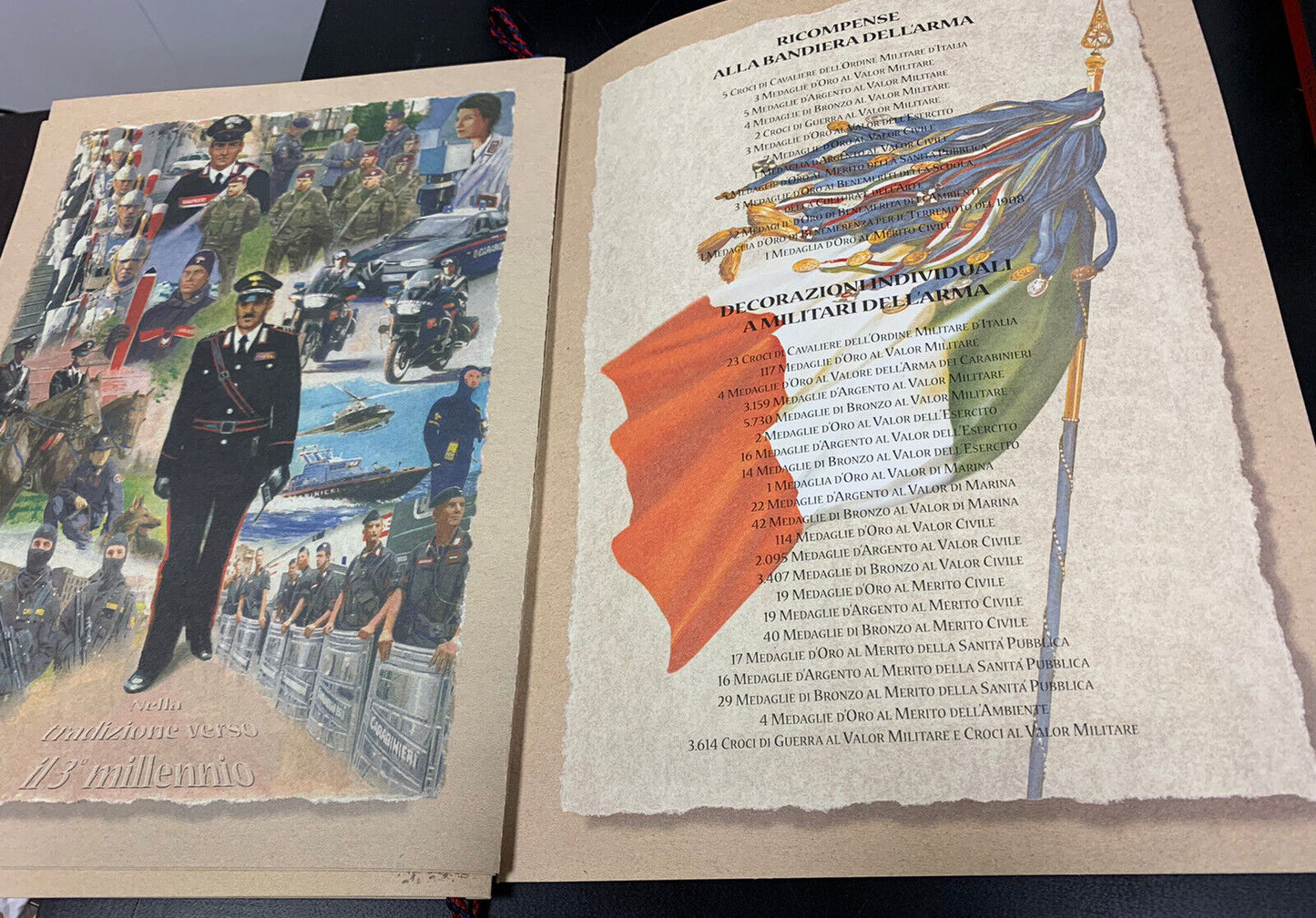 Calendario storico dei Carabinieri 2005