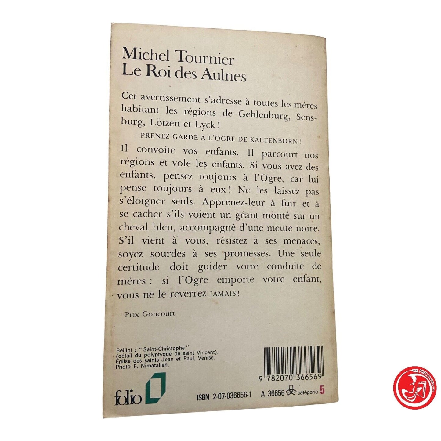 Le Roi des Aulnes - Tournier - Éditions Gallimard,