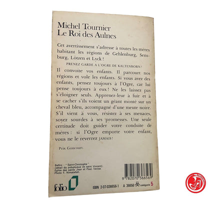 Le Roi des Aulnes - Tournier - Éditions Gallimard,