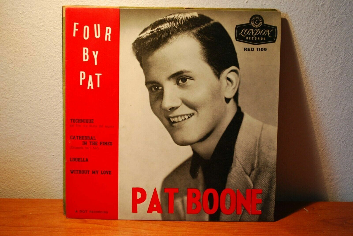 Pat Boone ‎– Quatre Par Pat