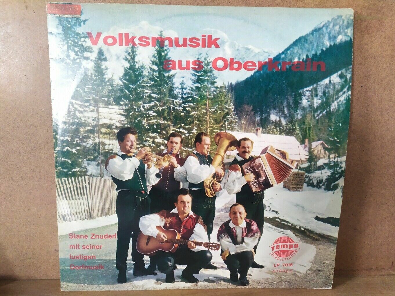 Volksmusik Aus Oberkrain - Stane Znuderl Mit Seiner Lustigen Dorfmusik 