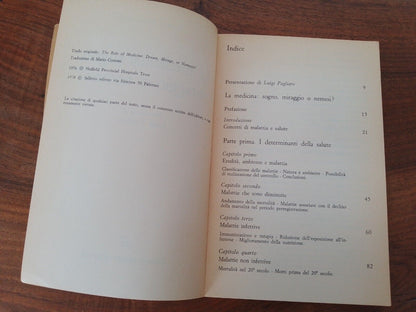 La medicina: Sogno, miraggio o memesi?, T. Mckeown, Sellerio, 1978