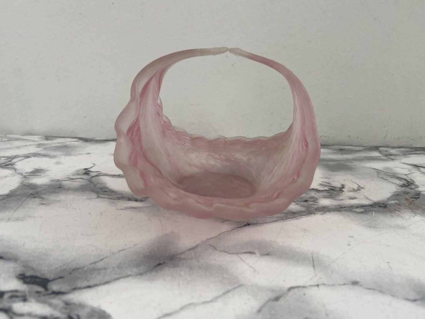 Porte Objet En Verre Rose