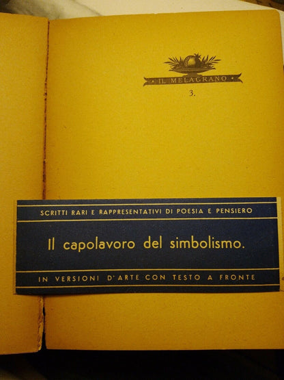 L'APRES-MIDI D'UN FAUNE, S. MALLARME' ed. FUSSI, 1946