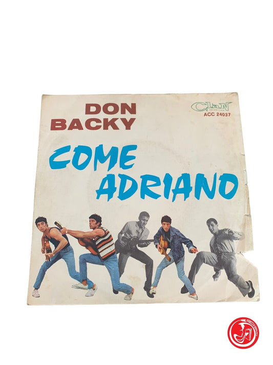 Don Backy - Comme Adriano / sérénade