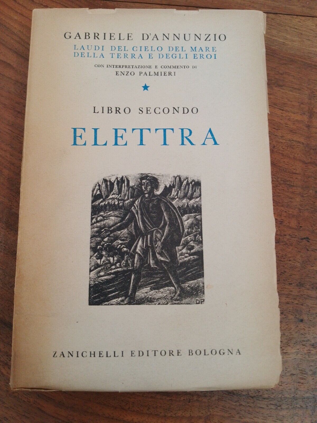 ELETTRA, libro secondo, G. D'ANNUNZIO, ZANICHELLI, 1944