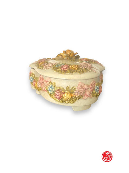 Basso ceramic jewelery box