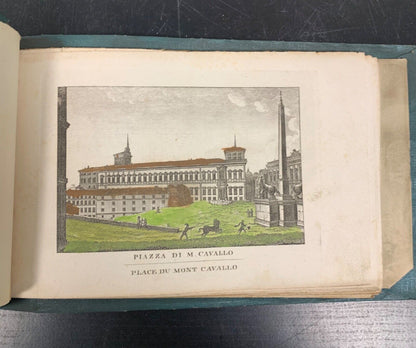 Libretto d’epoca con foto di Roma