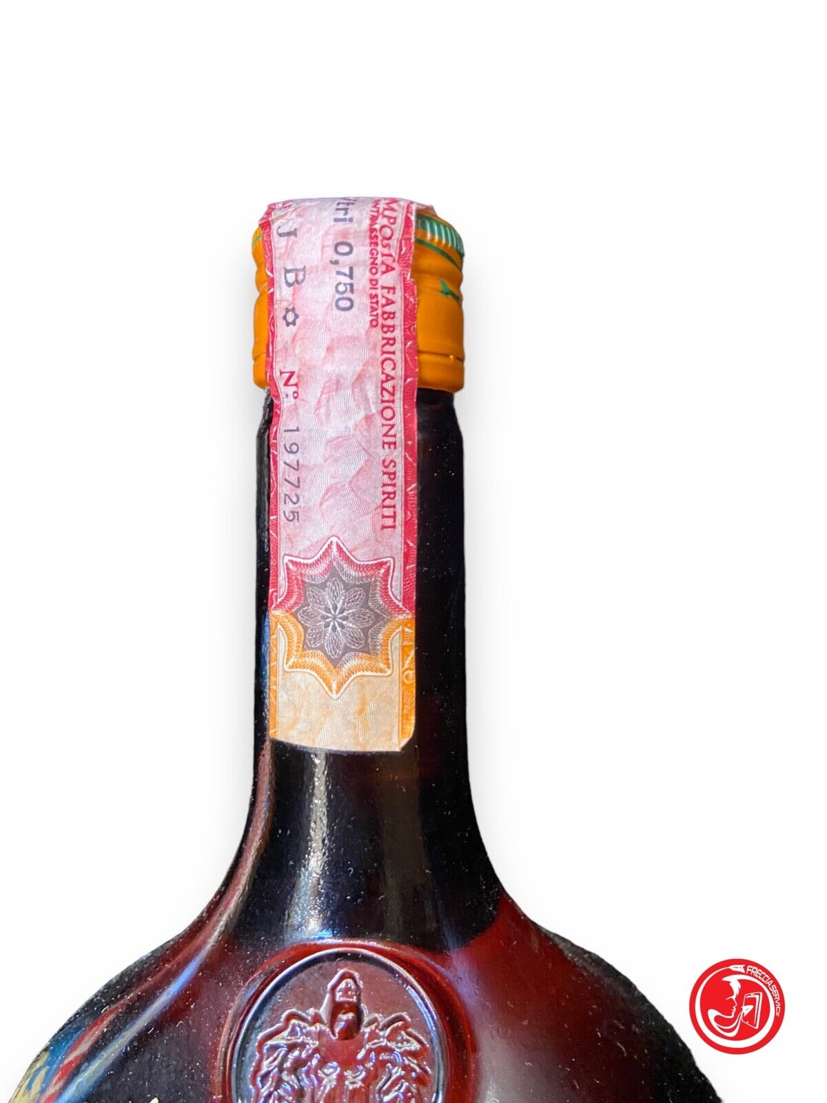 Bouteille de liqueur de brandy Gran Orange 