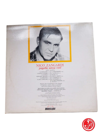 Nico Zangardi - Report card without marks