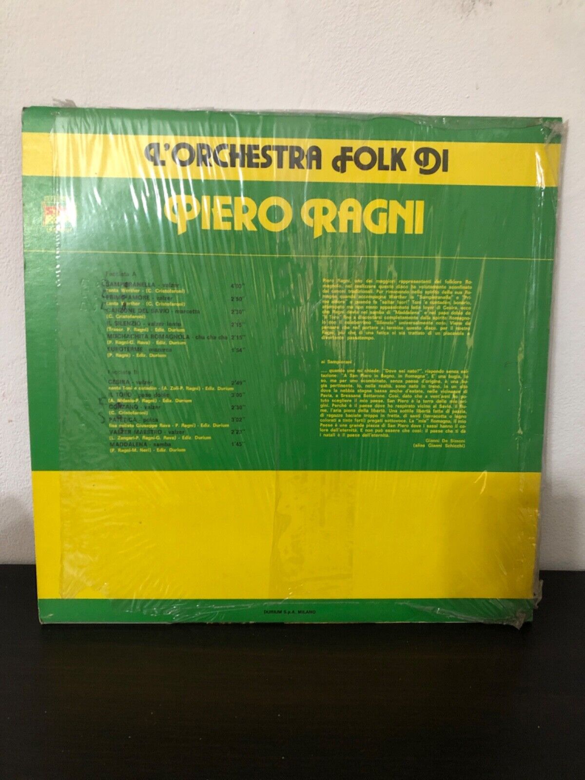 L’orchestra Folk di Piero Ragni