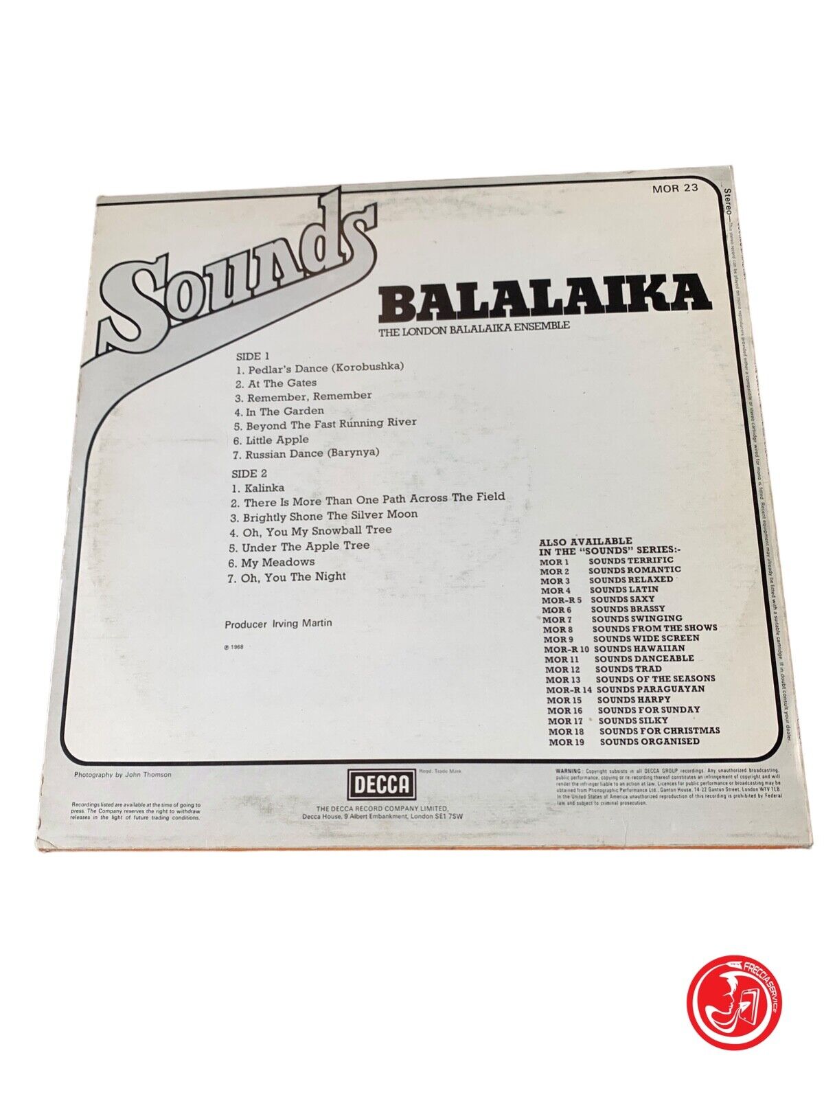 The London Balalaika Ensemble – Sounds Balalaika