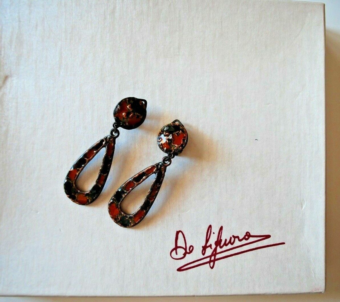 Vintage De Liguoro earrings