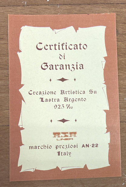 Cornice Con Madonnina ( Argento 925% )