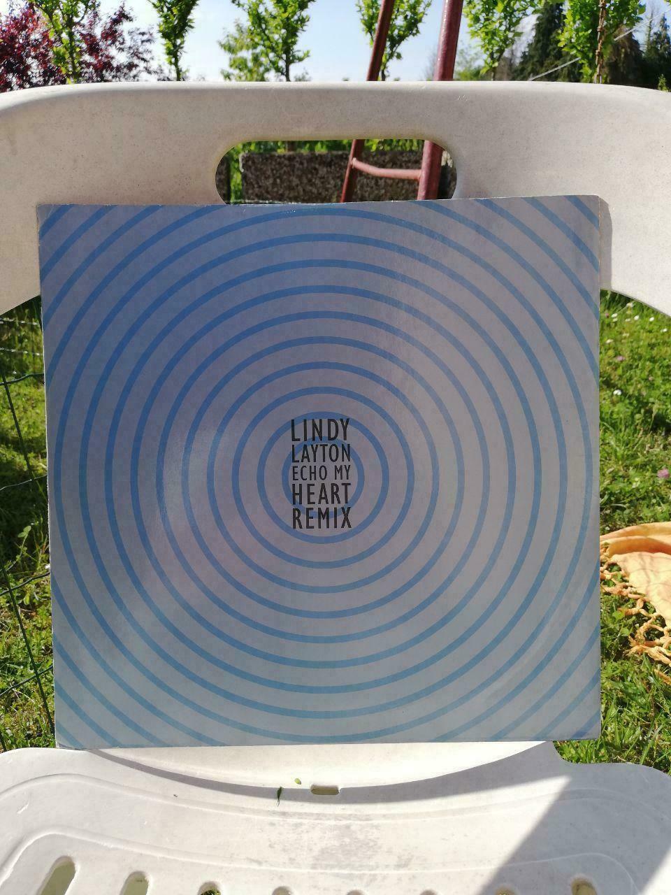 LINDY LAYTON - ECHO MY HEART REMIX - VINYLE 12" VINYLE 45 TR/MIN 